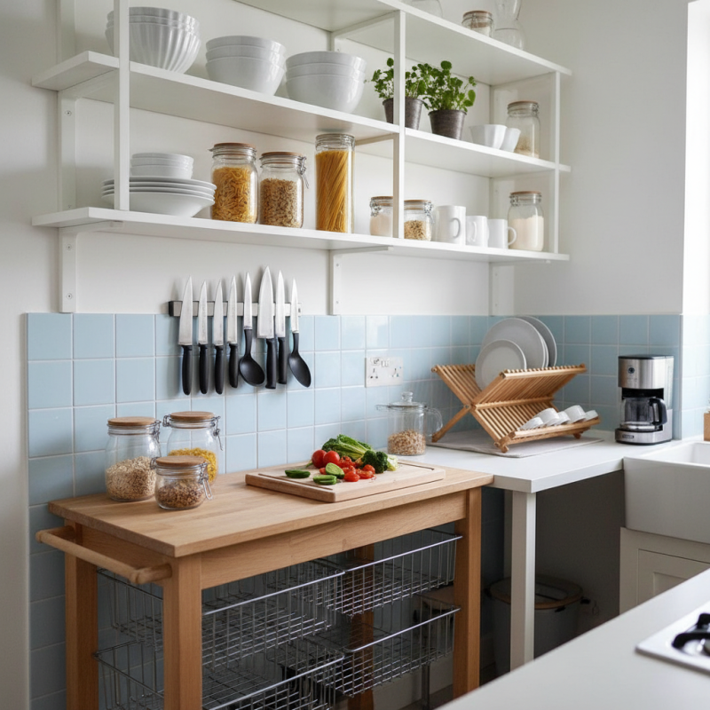 How to Organize a Small Kitchen on a Budget Successfully?
