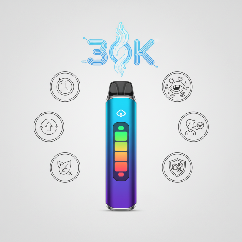 Top ZOOY RTX 30K Puffs Disposable Vape Kit Features and Benefits?