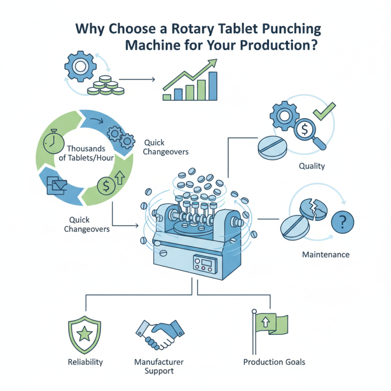 Why Choose a Rotary Tablet Punching Machine for Your Production?