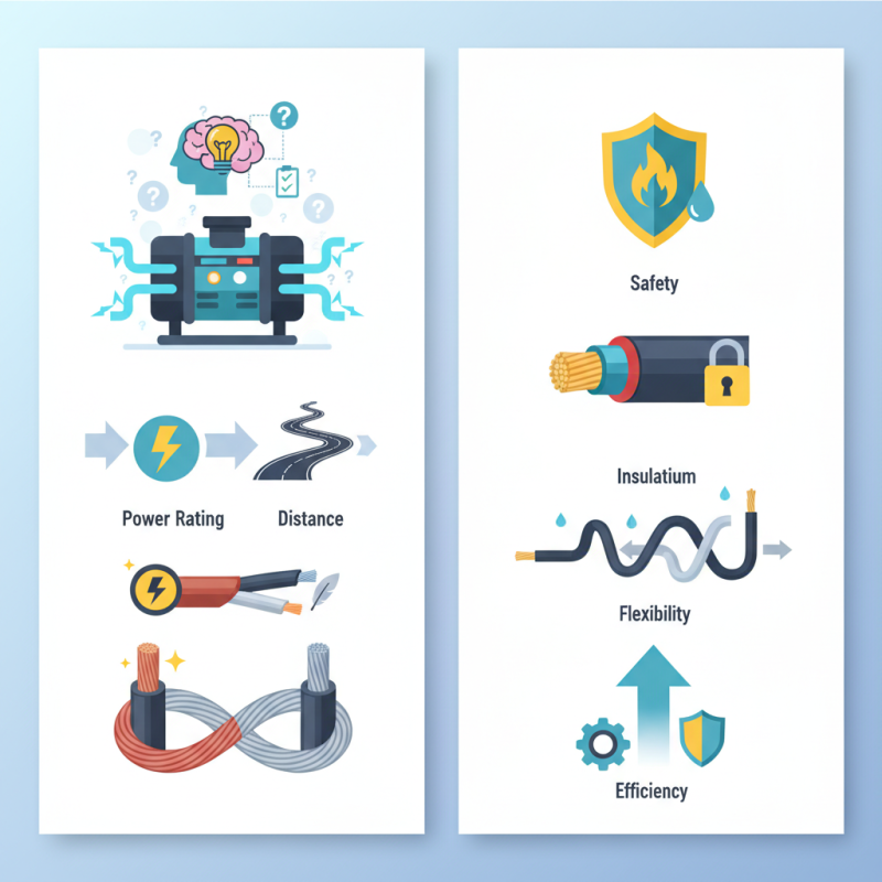 How to Choose the Right Generator Cable for Your Needs?