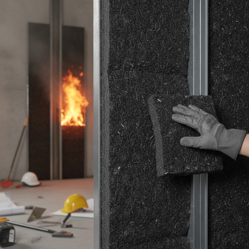 What is Fire Resistant Black Rock Wool and Its Benefits?
