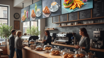 What are TV Menu Boards and How Can They Improve Sales?