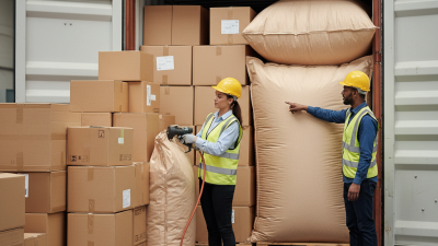 How to Use Paper Dunnage Air Bags for Safe Shipping?