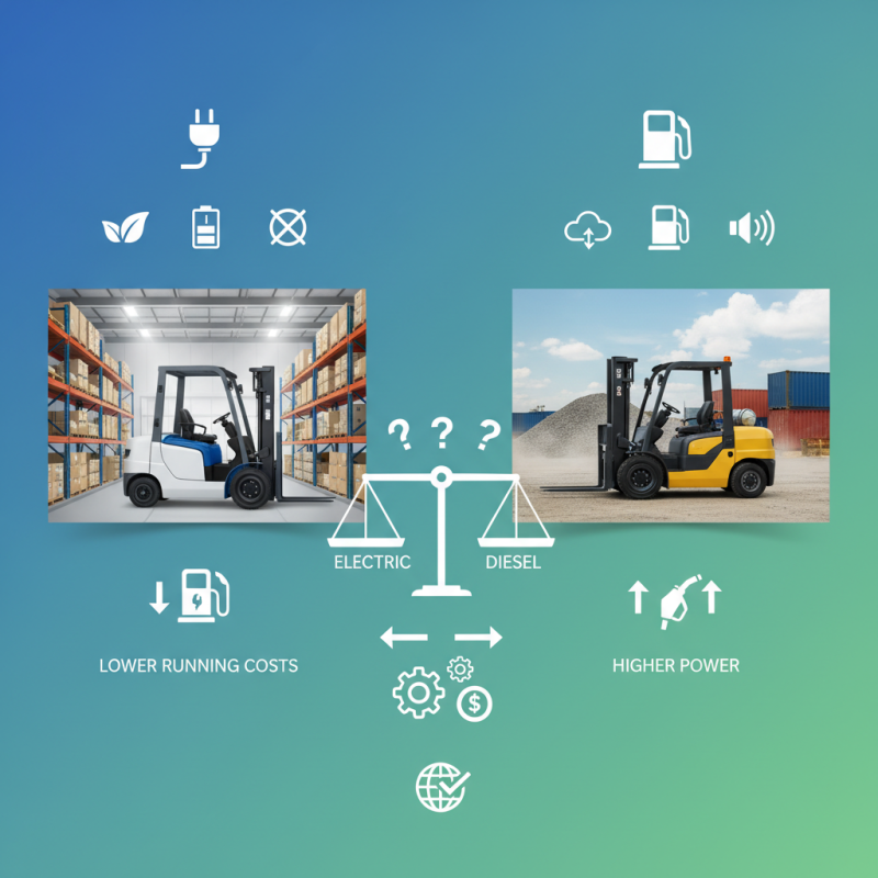Why Choose Electric Over Diesel Forklifts for Your Business?