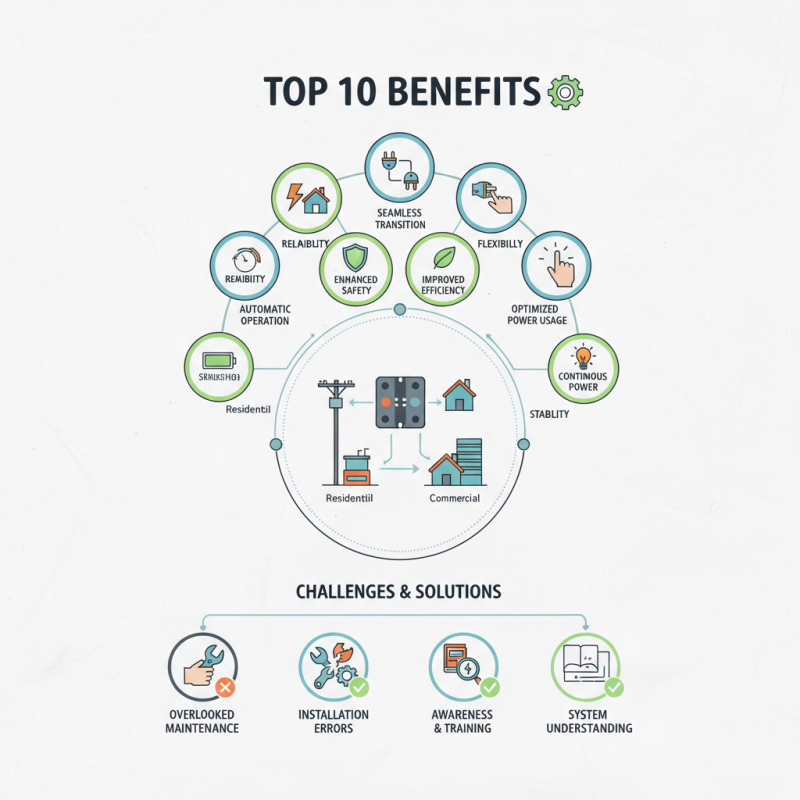 Top 10 Benefits of Dual Power Automatic Transfer Switch?