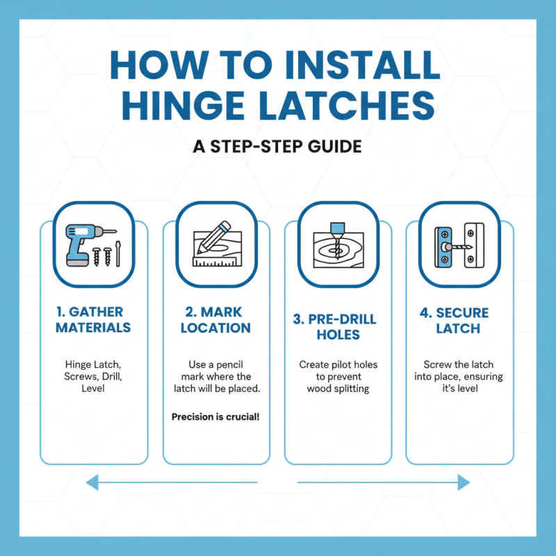 2026 Best Hinge Latch Options for Your Projects and DIY Needs?