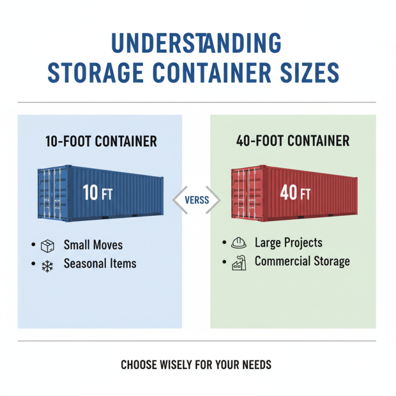 Ultimate Guide to Storage Container Sizes Tips for Buyers?