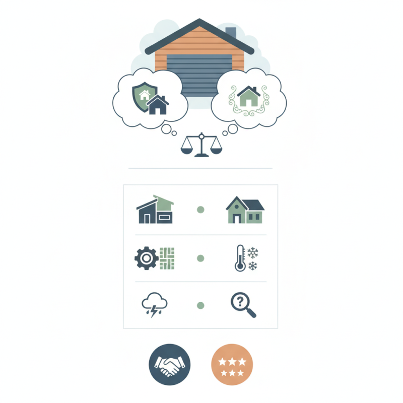 How to Choose the Right Rolling Garage Door for Your Home?