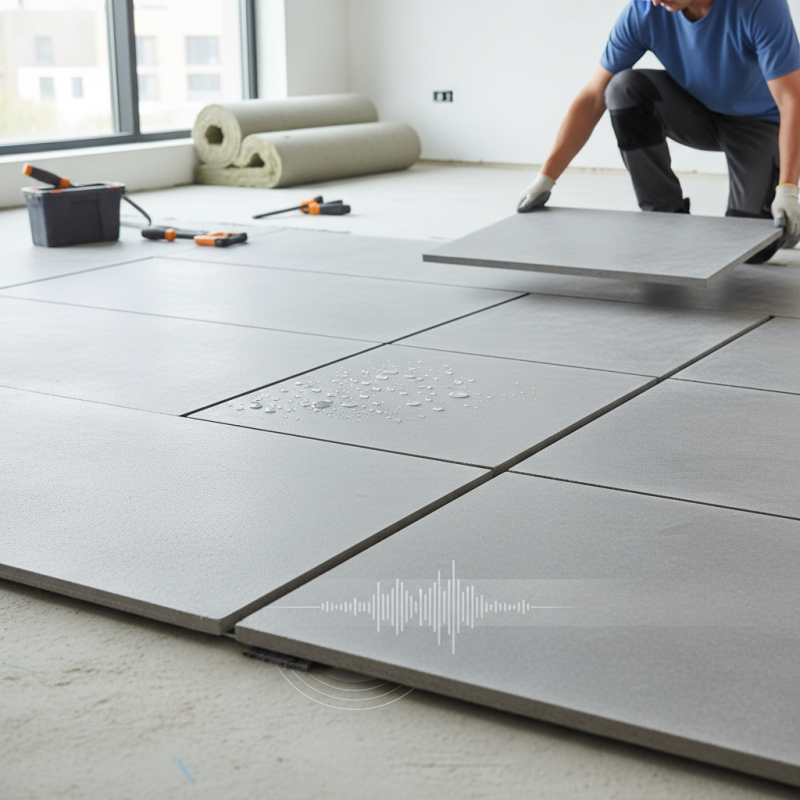 China Top Fiber Cement Floor Underlay Benefits and Applications?