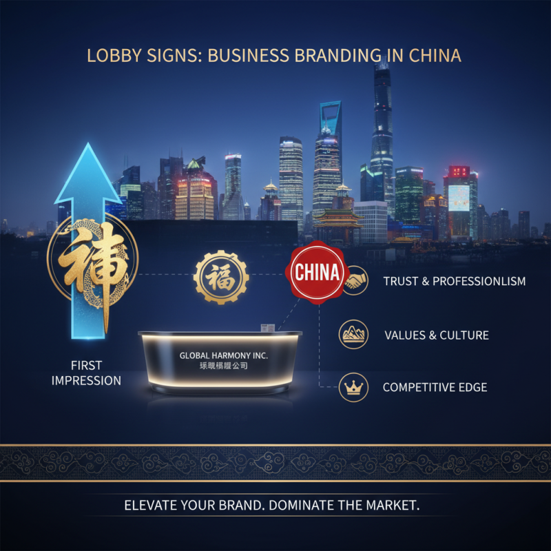 China Top Office Lobby Signs for Business Branding and Guidance?
