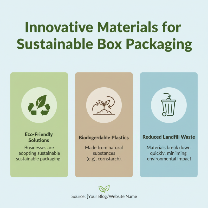 2026 Best Sustainable Box Packaging Solutions for Businesses?