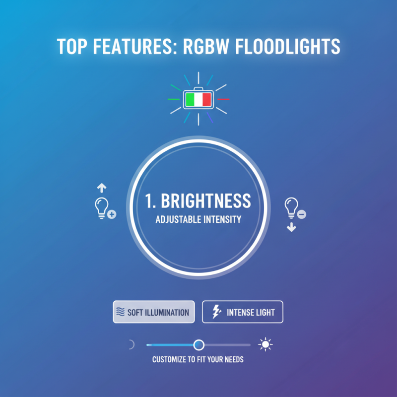 Top 10 RGBW Floodlights for Global Buyers in 2026?