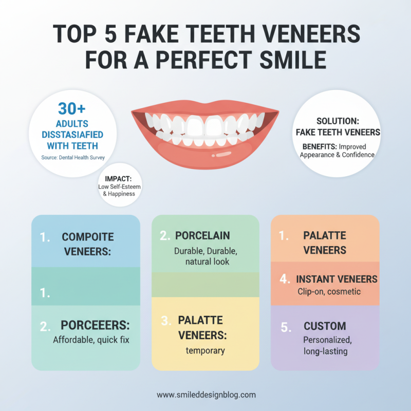 The 5 Best Fake Teeth Veneers for a Perfect Smile?