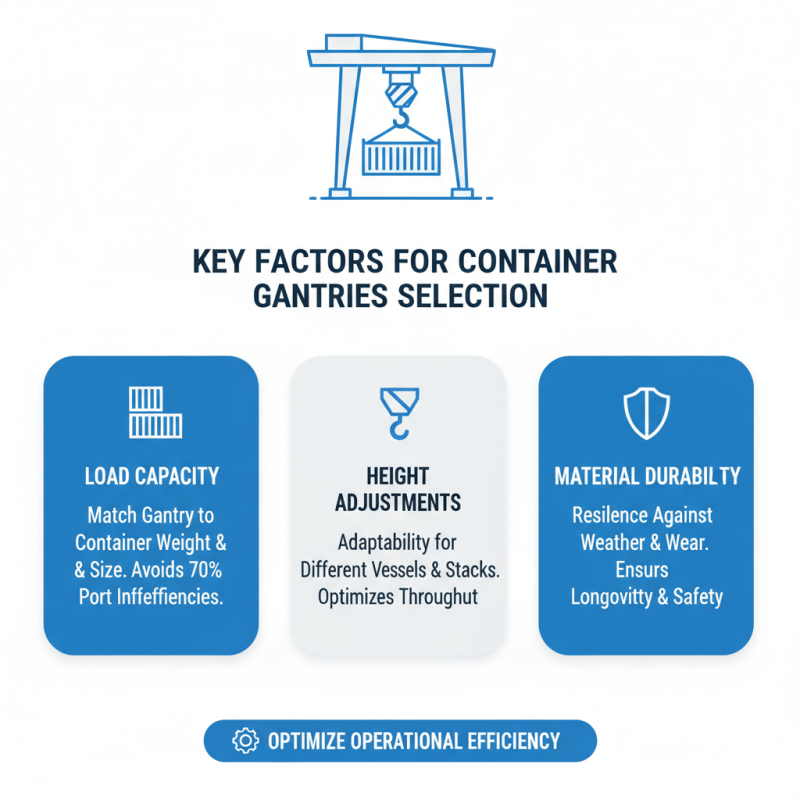 How to Choose the Right Container Gantries for Your Operations?