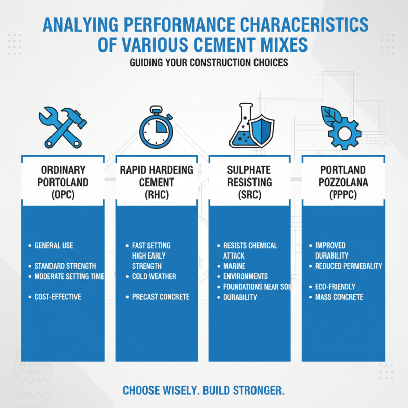 Why Choose the Right Cement Mix for Your Construction Needs?