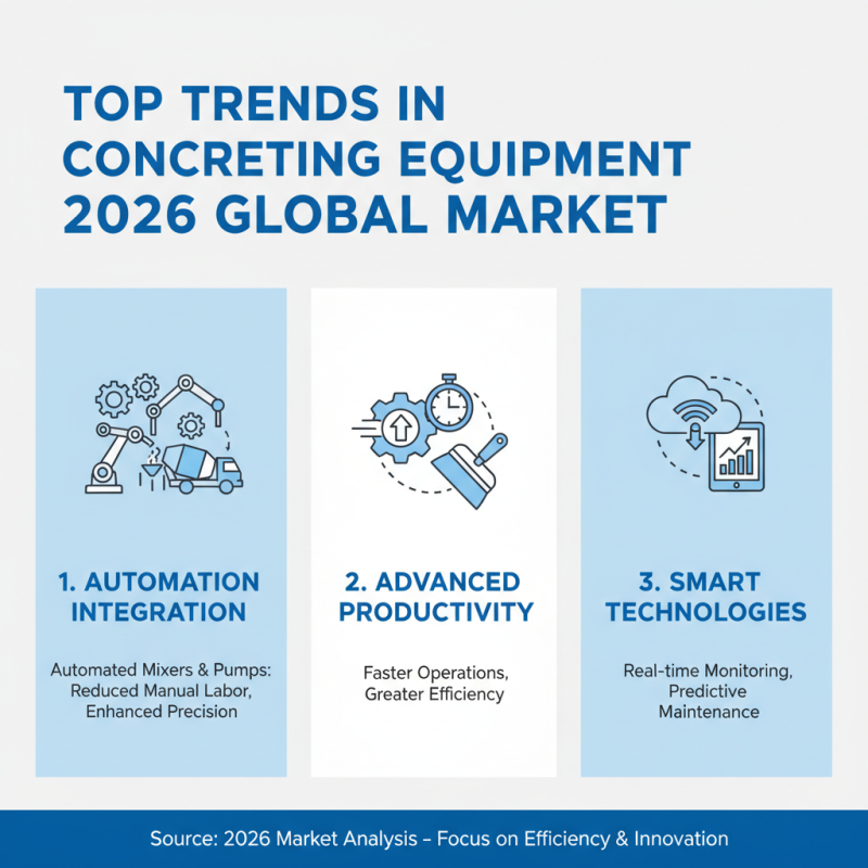 Top 10 Concreting Equipment for Global Buyers in 2026?