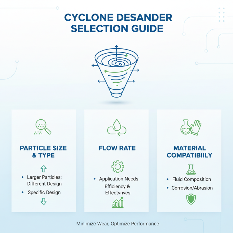 How to Choose the Right Cyclone Desander for Your Needs?