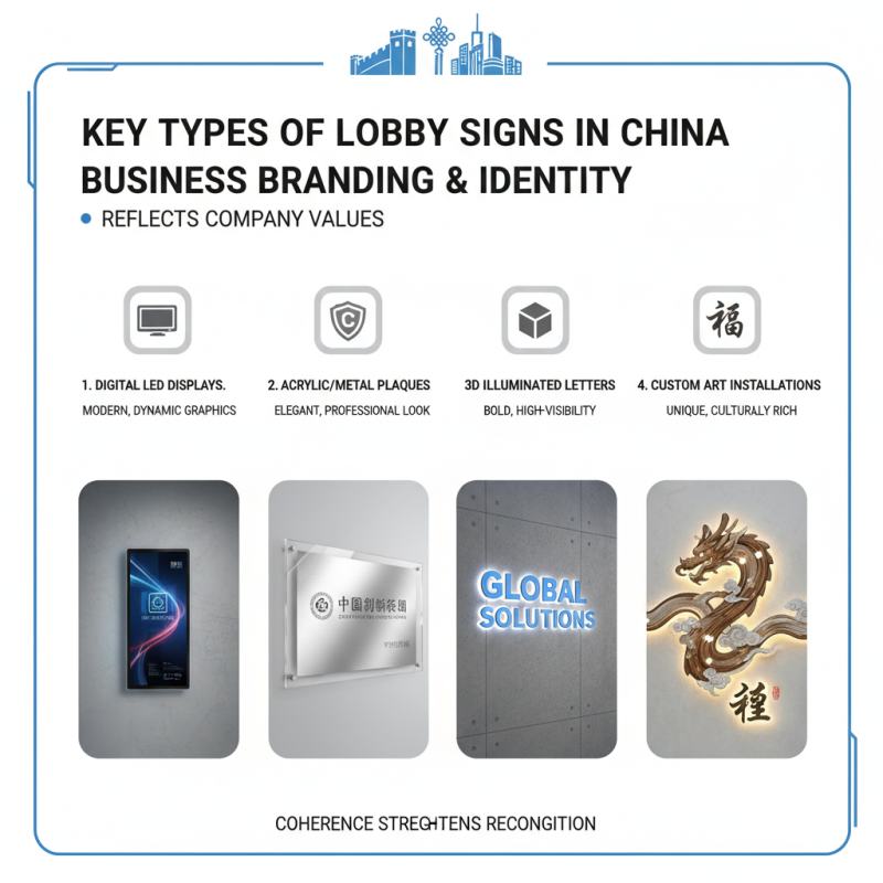 China Top Office Lobby Signs for Business Branding and Guidance?
