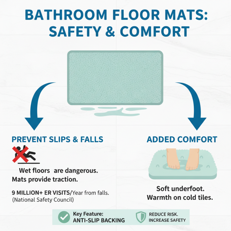 Why You Should Choose Bathroom Floor Mats for Safety and Comfort?