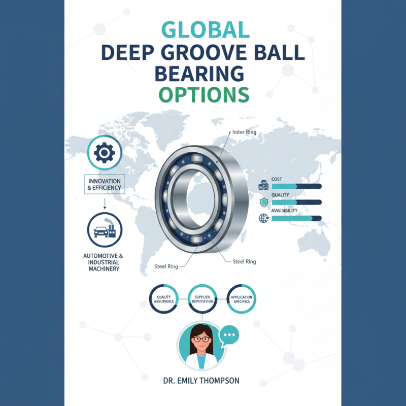 Best Deep Groove Ball Bearing Options for Global Buyers?