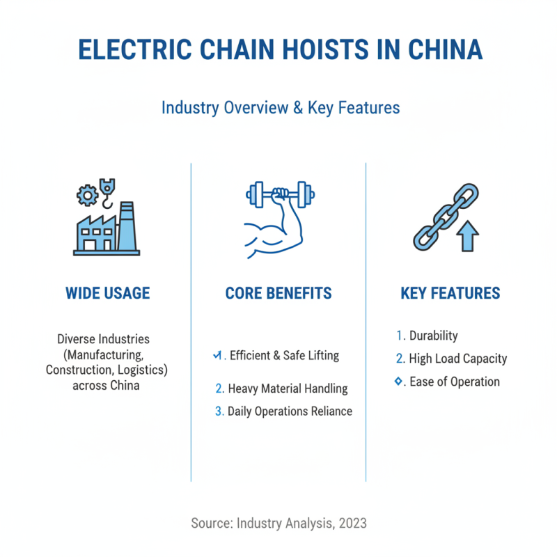 China Best Electric Chain Hoist Features and Benefits Explained