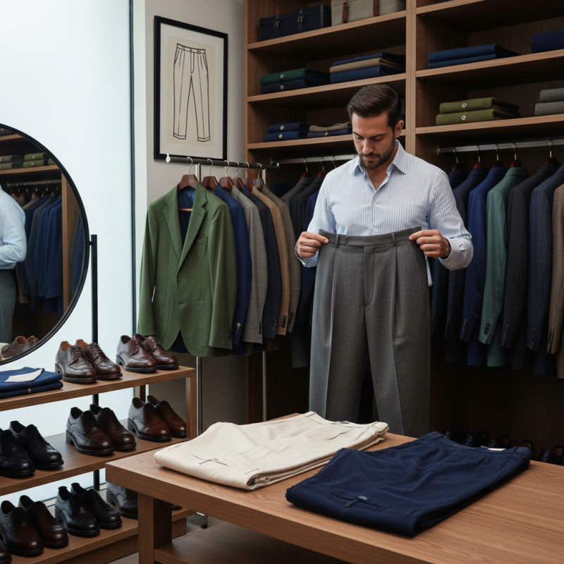 How to Choose the Best Pleated Suit Trousers for Your Wardrobe?