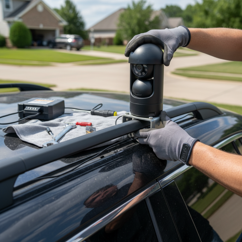 How to Install a Pan Tilt Camera on Your Car Roof Easily?