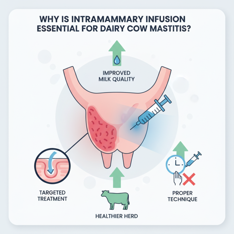 Why is Intramammary Infusion Essential for Dairy Cow Mastitis?
