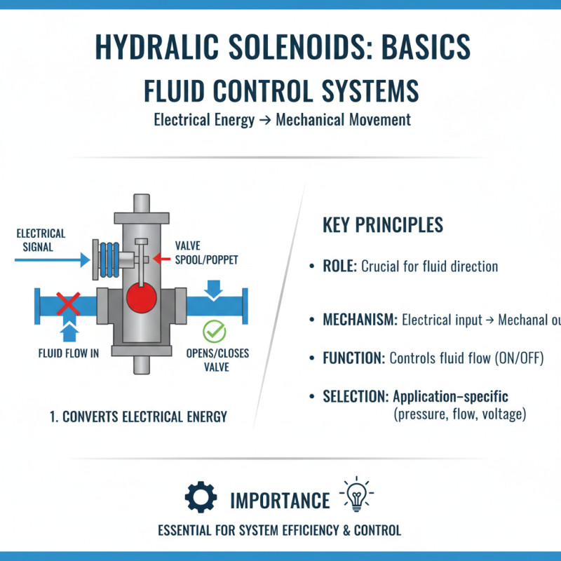 How to Choose the Right Hydraulic Solenoid for Your Needs?