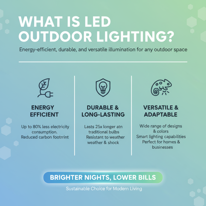 What is Led Outdoor Lighting and How to Choose the Best?