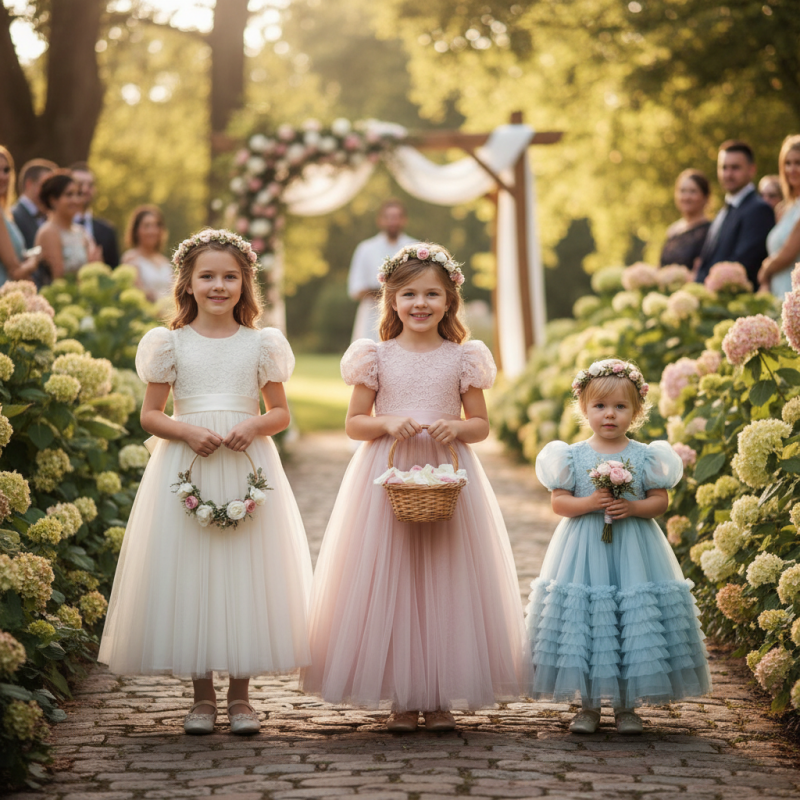 How to Choose the Perfect Flower Girl Dresses for Your Wedding?