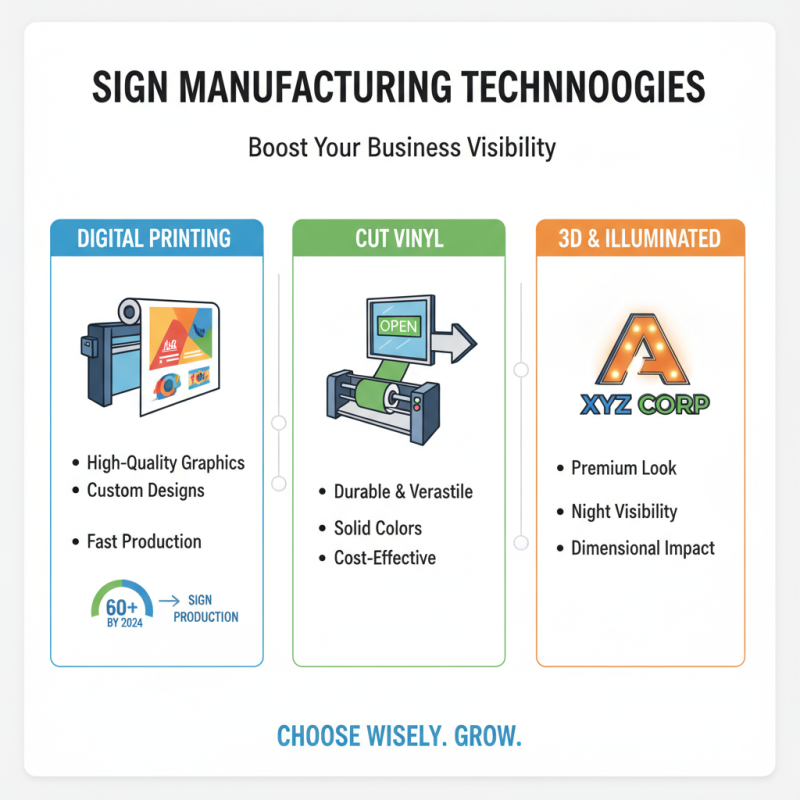 How to Choose the Right Sign Manufacturing Technology for Your Business