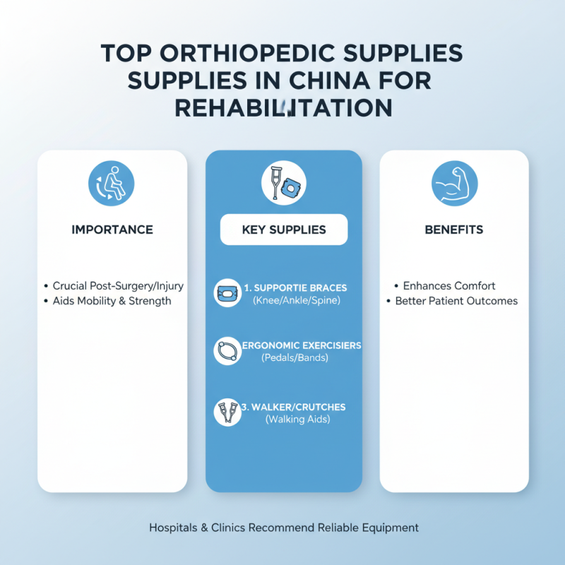 Top Orthopedic Supplies in China for Effective Healing and Recovery?