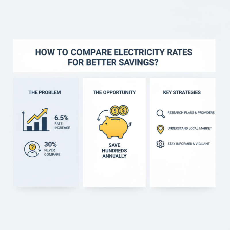 How to Compare Electricity Rates for Better Savings?