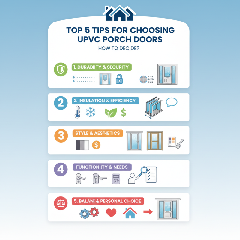 Top 5 Tips for Choosing UPVC Porch Doors How to Decide?