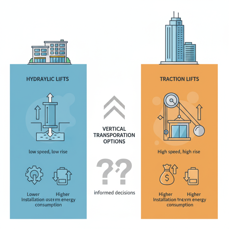 Top 10 Differences Between Hydraulic and Traction Lifts?