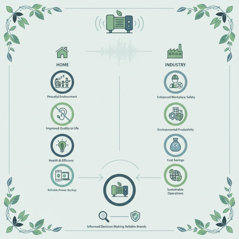 Top 10 Benefits of Using Low Noise Generator Sets for Home and Industry?