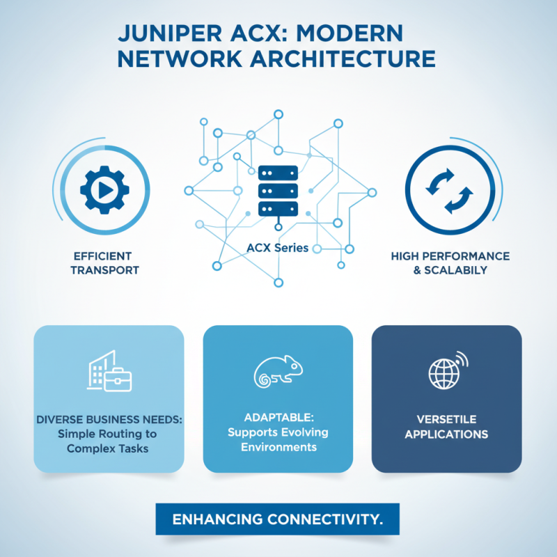 What is Juniper ACX and How Does It Benefit Network Solutions?