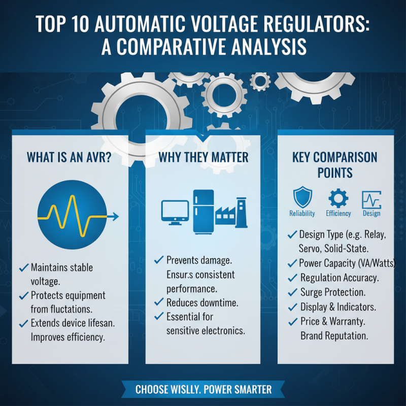 Top 10 Automatic Voltage Regulators for Global Buyers?