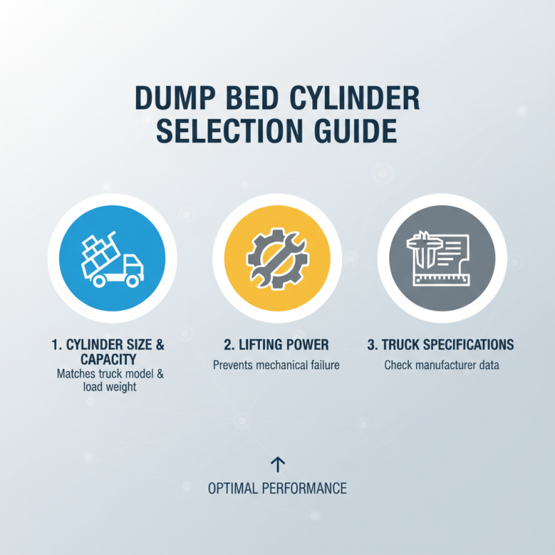 How to Choose the Right Dump Bed Cylinder for Your Truck?