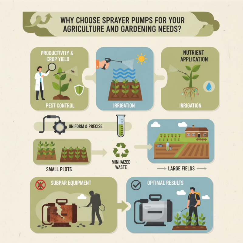 Why Choose Sprayer Pumps for Your Agriculture and Gardening Needs?