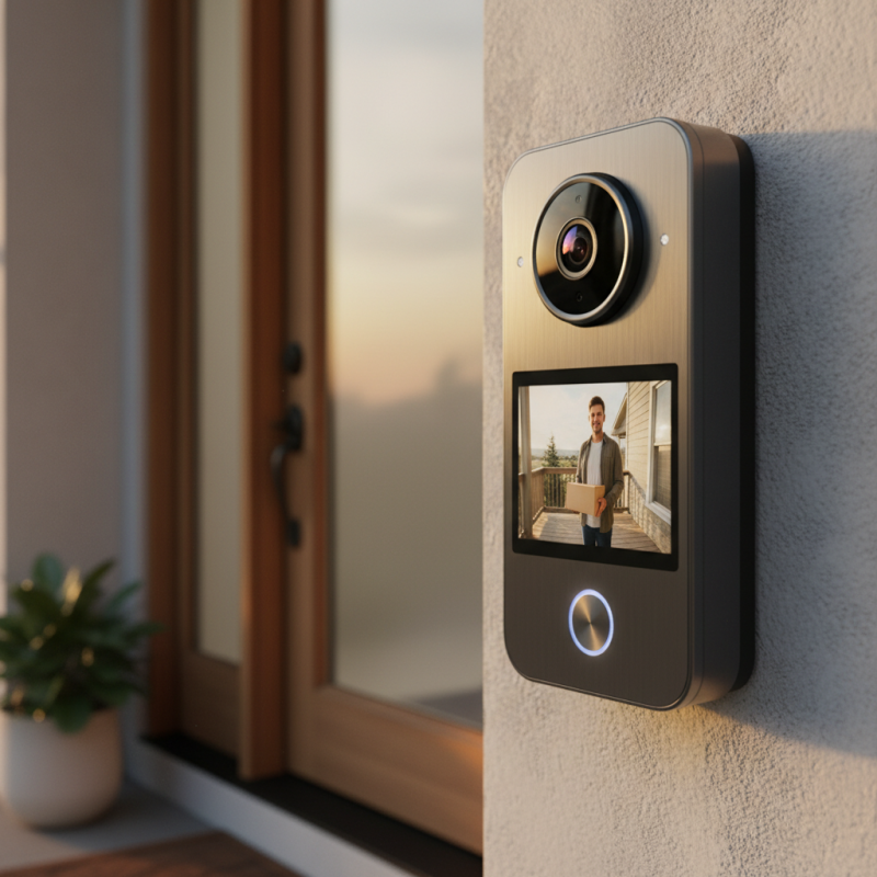 How to Choose the Best Door Camera With Screen for Your Home?
