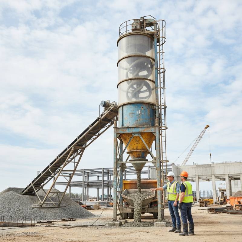 What Is a Vertical Concrete Mixer and How Does It Work?