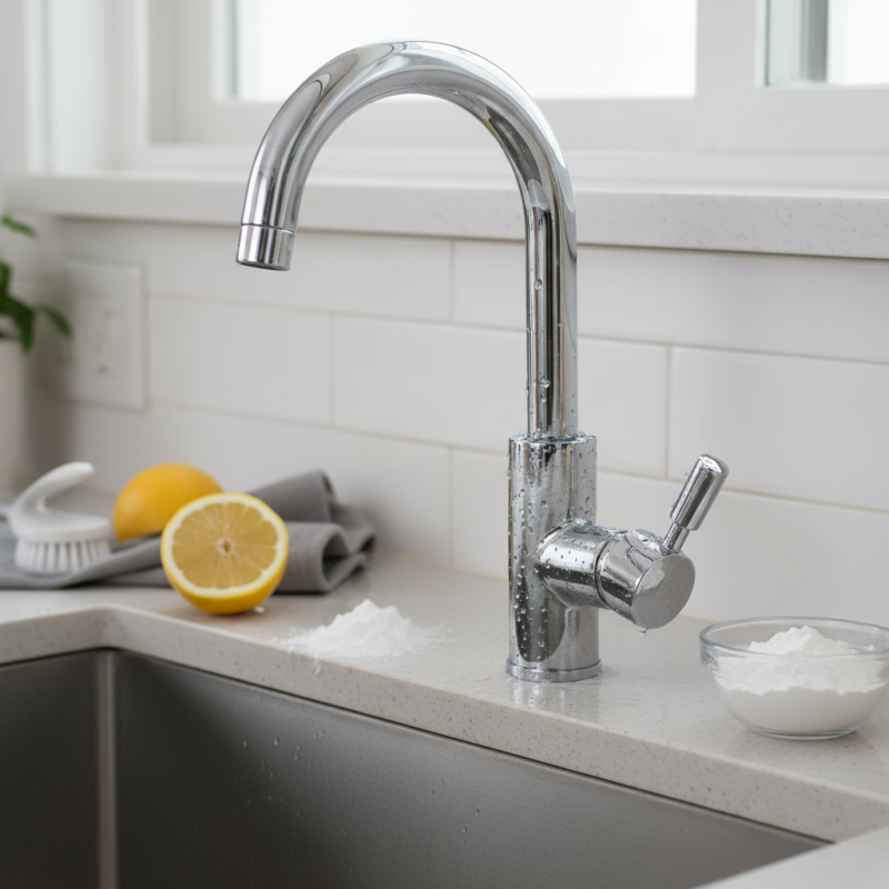 How to Easily Remove Calcium Buildup on Faucets?