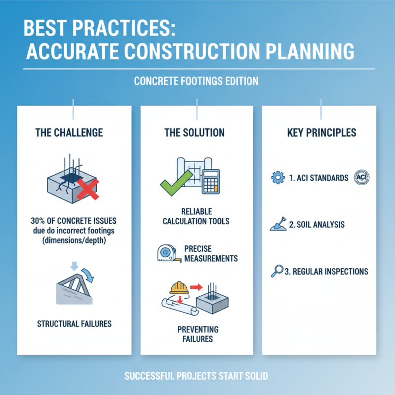 2026 Best Concrete Footing Calculator for Accurate Construction Planning?