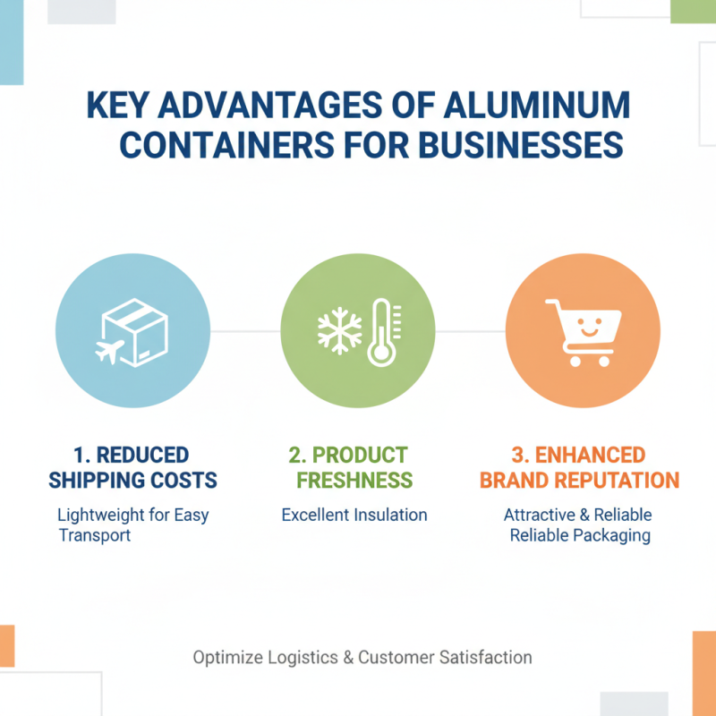 Top 10 Benefits of Using Aluminium Containers for Your Business?