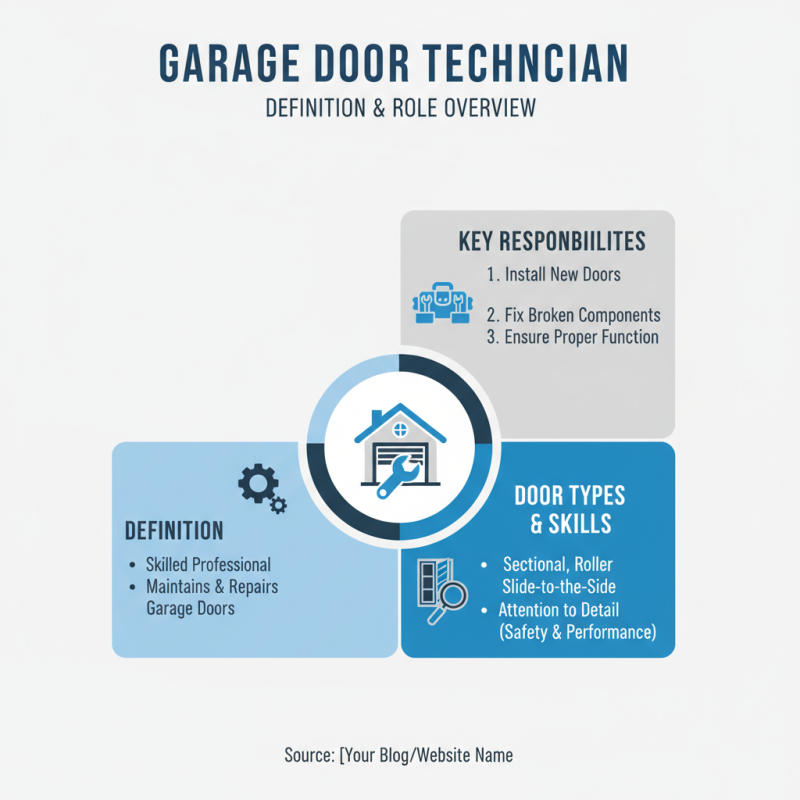 What is a Garage Door Technician and What Do They Do?