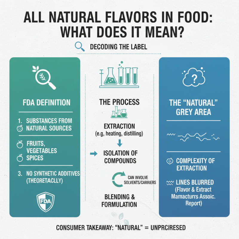 How to Identify Products with All Natural Flavors in Your Diet?