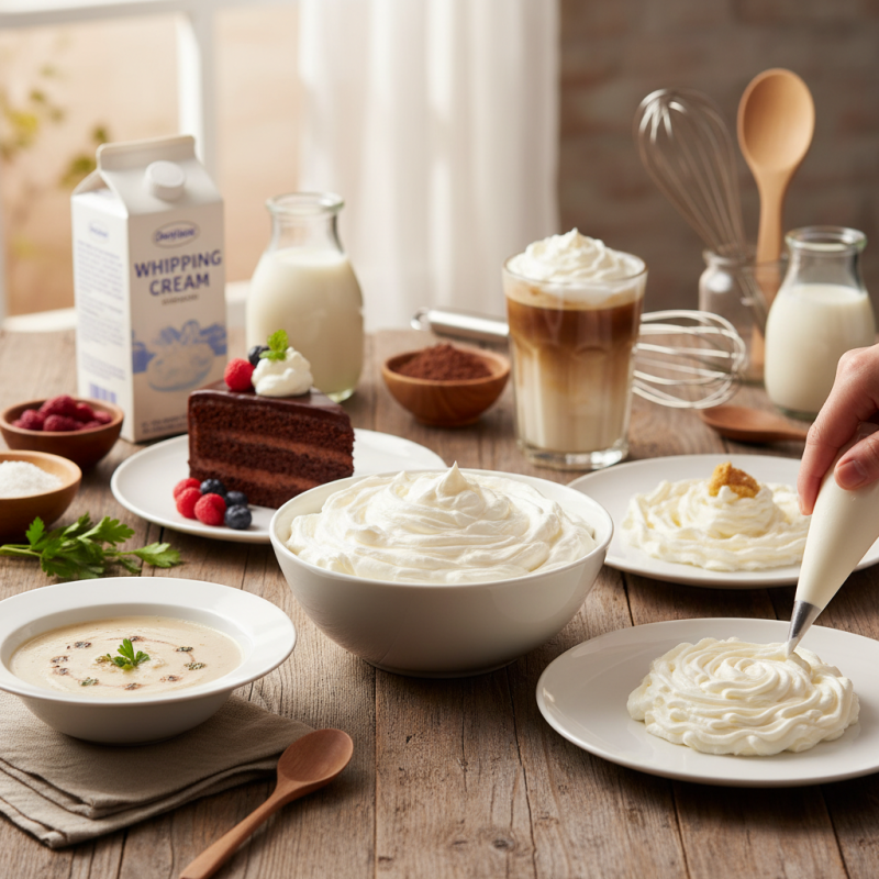 Why Choose Whipping Cream for Your Culinary Needs?