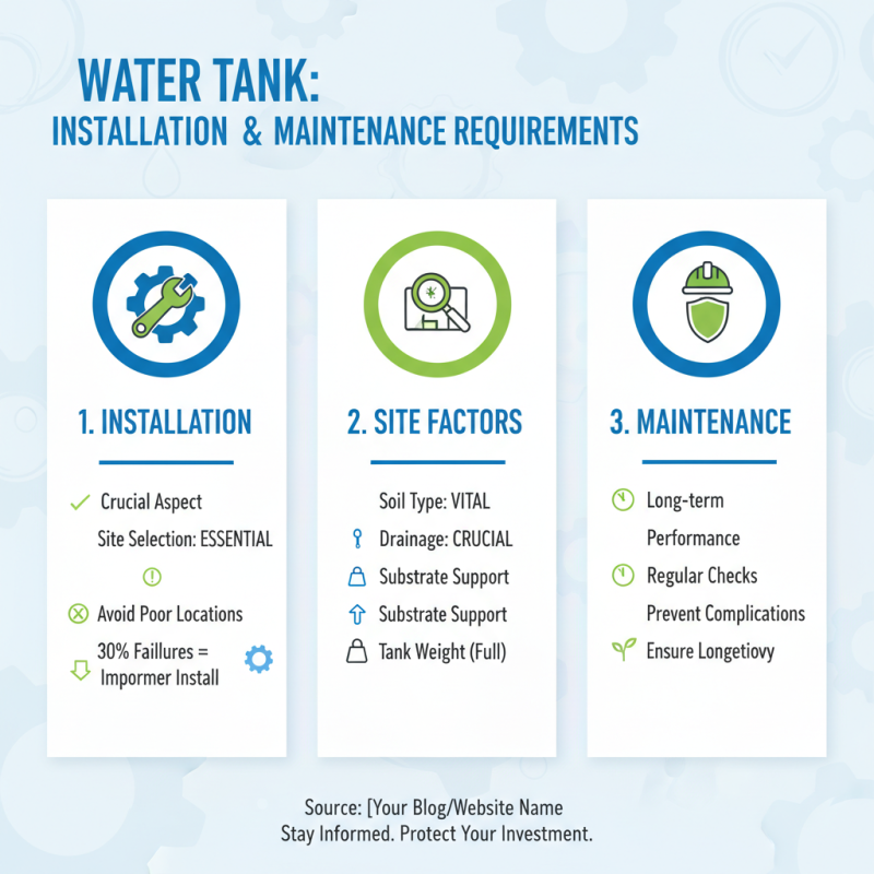 How to Choose the Right Water Tanks for Your Needs?